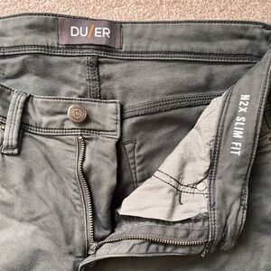 Mens DUER N2X Slim Fit No Sweat Pants 32x30